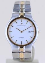 Thumbnail von Vacheron Constantin Phidias White dial Steel Gold Automatic Luxury fine Desswatch 33mm rar