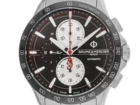  Baume & Mercier Clifton Club Chronograph Indian Motorcycle Ref.M0A10402 Bj.2024 Full Set original Unpoliert Clifton Club Chronograph Indian Motorcycle 