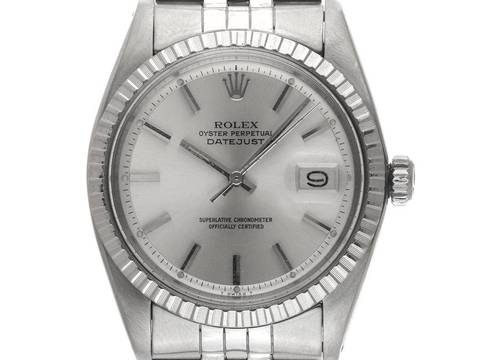 Rolex Datejust Ref.1603 Bj.1977 Box&Beschreibung sehr gut Vintage Datejust Stahl Jubilé