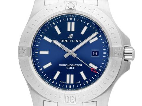 Breitling Chronomat Colt Ref.A17388101C1A1 Bj.2024 Full Set wie Neu Vintage Colt Stahl Armband