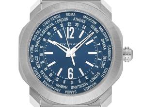 Thumbnail von Bulgari Octo Roma World Timer Ref.103481 2025 Full Set Ungetragen Octo Roma WorldTimer