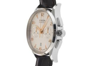 Thumbnail von Union Glashütte Noramis Ref.D005.427A Bj.2013 original Box Original Vintage Unpoliert Noramis Chronograph