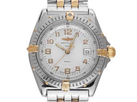Breitling Wings Lady Ref.B67350 Bj.2002 Full Set Original Vintage Unpoliert Wings