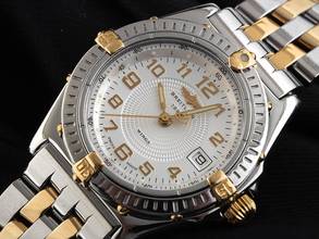 Thumbnail von Breitling Wings Lady Ref.B67350 Bj.2002 Full Set Original Vintage Unpoliert Wings