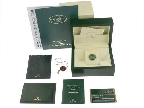  Rolex Daytona Ref.116520 2008 Full Set sehr gut Vintage Daytona APH Dial V-Serie 