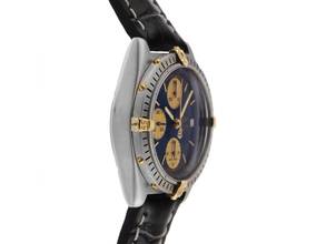 Thumbnail von Breitling Chronomat Ref.B13048 1995 Box sehr gut Vintage Chronomat Krokoleder