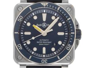 Thumbnail von Bell & Ross BR 03 03-92 Diver Blue Steel Ref.BR0392-D-BU-ST/SRB 2024 Full Set wie Neu Vintage BR 03-92 Diver Blue Steel