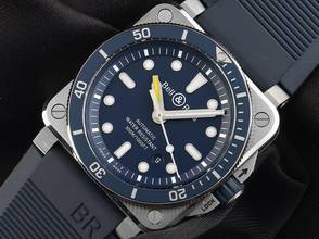 Thumbnail von Bell & Ross BR 03 03-92 Diver Blue Steel Ref.BR0392-D-BU-ST/SRB 2024 Full Set wie Neu Vintage BR 03-92 Diver Blue Steel