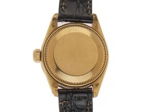 Thumbnail von Rolex Lady-Datejust Ref.6917 Bj.1978 Box&Beschreibung Original Vintage Unpoliert Datejust Lady 18kt Gelbgold Diamanten open 6/9