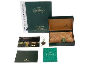 Thumbnail von Rolex GMT-Master II Pepsi Ref.16710 2000 Box&Beschreibung sehr gut Vintage GMT Master II Pepsi