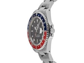Thumbnail von Rolex GMT-Master II Pepsi Ref.16710 2000 Box&Beschreibung sehr gut Vintage GMT Master II Pepsi