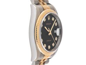 Thumbnail von Rolex Datejust Jubilee Diamanten Ref.116233 Bj.2017 Full Set sehr gut Vintage Datejust Jubilee Diamanten Jubilé Armband