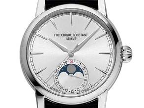 Thumbnail von Frederique Constant Classic Moonphase Date Ref.FC-716S3H6 Full Set Neu Classic Moonphase Date Krokoleder Faltschließe