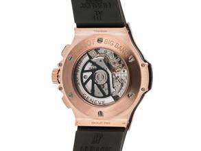 Thumbnail von Hublot Big Bang Ref.301.PM.1780.6R Bj.2012 original Box wie Neu Vintage Big Bang 18kt Roségold Chronograph Kautschuk Faltschließe 177g