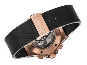 Thumbnail von Hublot Big Bang Ref.301.PM.1780.6R Bj.2012 original Box wie Neu Vintage Big Bang 18kt Roségold Chronograph Kautschuk Faltschließe 177g