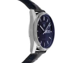 Thumbnail von TAG Heuer Carrera Calibre 5 Day Date Ref.WBN2012.FC6502 2024 Full Set Ungetragen Carrera Calibre 5 Blue Day-Date Krokoleder Faltschließe