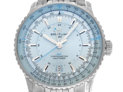 Breitling Navitimer GMT Ref.A32310171C1A1 Bj.2023 Full Set wie Neu Navitimer Automatic GMT 41