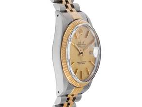 Thumbnail von Rolex Datejust Ref.16013 Bj.1988 Full Set sehr gut Vintage Datejust Stahl 18kt Gelbgold open 6/9