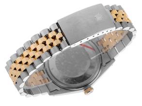 Thumbnail von Rolex Datejust Ref.16013 Bj.1988 Full Set sehr gut Vintage Datejust Stahl 18kt Gelbgold open 6/9