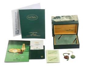 Thumbnail von Rolex Datejust Ref.16013 Bj.1988 Full Set sehr gut Vintage Datejust Stahl 18kt Gelbgold open 6/9