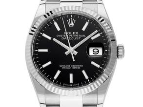 Thumbnail von Rolex Datejust Ref.126234 2020 Full Set wie Neu Datejust Stahl 18kt Weißgold Oyster Armband