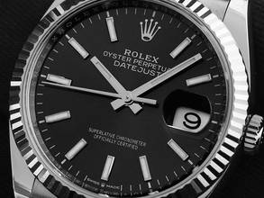 Thumbnail von Rolex Datejust Ref.126234 2020 Full Set wie Neu Datejust Stahl 18kt Weißgold Oyster Armband