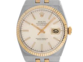 Thumbnail von Rolex Datejust Oysterquartz Ref.17013 1986 Full Set wie Neu Vintage Oysterquarz open 6/9