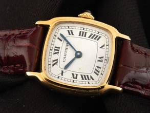Thumbnail von Cartier Ballon Bleu Chambord Ref.10715 Bj.1984 Full Set sehr gut Vintage Chambord 18kt Gelbgold