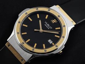 Thumbnail von Hublot Classic Ref.1525.2 Bj.2011 Full Set sehr gut Vintage Classic Kautschuk Faltschließe