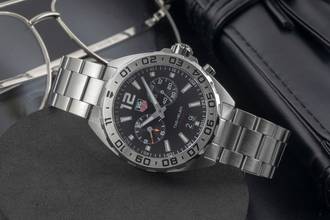 Thumbnail von TAG Heuer Formula 1 Alarm Edelstahl Quarz Ref. WAZ111A BA0875 B&P 2019