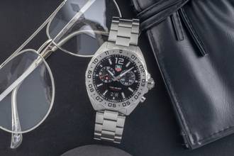 Thumbnail von TAG Heuer Formula 1 Alarm Edelstahl Quarz Ref. WAZ111A BA0875 B&P 2019