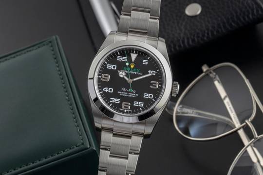  Rolex Air King Oyster Edelstahl Automatik Herrenuhr Ref. 116900 B&P 2020 