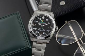 Thumbnail von Rolex Air King Oyster Edelstahl Automatik Herrenuhr Ref. 116900 B&P 2020