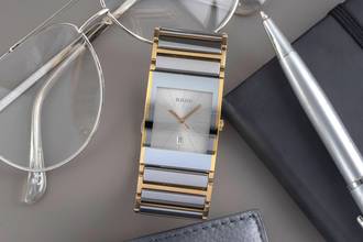 Thumbnail von Rado Integral L Stahl / Keramik Quarz Herrenuhr Ref. R20748112 B&P