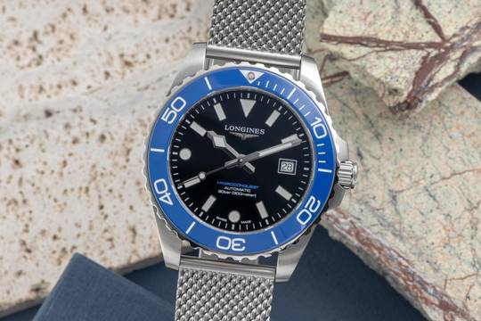  Longines HydroConquest Stahl Automatik Herrenuhr L3.788.4.90.6 B&P 2026 
