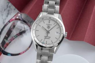  TAG Heuer Carrera Calibre 7 Twin-Time Automatik Herrenuhr Ref. WV2116-0 