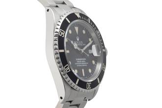 Thumbnail von Rolex Submariner Date Oyster Edelstahl Automatik Herrenuhr Ref. 16610 N-Serie