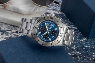 Thumbnail von Breitling Superocean Chronograph Steelfish Automatik Stahl Ref. A13341 B&P 2014