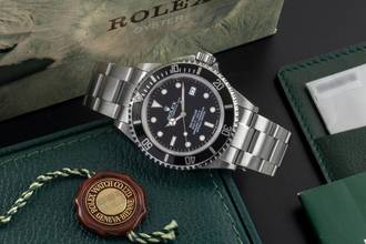 Thumbnail von Rolex Sea-Dweller 4000 4000ft Oyster Edelstahl Automatik Herrenuhr Ref 16600 B&P 2006