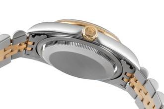 Thumbnail von Rolex Datejust 36 Diamond Dial Stahl Gold Automatik Herrenuhr Ref 16233 B&P 2004