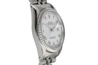 Thumbnail von Rolex Datejust 36 White Roman Dial Oyster Stahl Automatik Ref. 16220 X-Serie