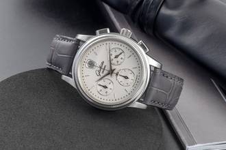Thumbnail von Glashütte Original Senator Chronograph Stahl Automatik Ref. 39-32-03-03-04 B&P