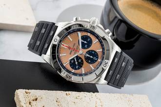 Thumbnail von Breitling Chronomat B01 42 Stahl Automatik Ref. AB0134101K1S1 B&P
