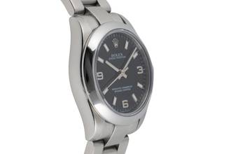Thumbnail von Rolex Oyster Perpetual 31 Black Dial Edelstahl Automatik Damenuhr Ref. 177200
