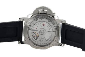 Thumbnail von Panerai Luminor 1950 GMT Automatik Stahl Herrenuhr PAM00535 Box & Papiere 2015