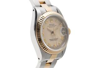 Thumbnail von Rolex Lady-Datejust Roman Dial Stahl / Gold Automatik Damen Ref. 69173 B&P 1989
