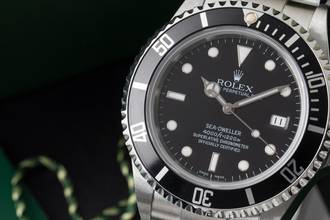 Thumbnail von Rolex Sea-Dweller 4000 Stahl Automatik Herrenuhr Ref. 16600T B&P 2007 Collector´s Set