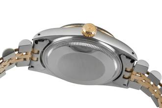 Thumbnail von Rolex Datejust 36 Gold Dial Stahl / Gold Automatik Herrenuhr Ref. 16013 Vintage