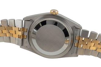 Thumbnail von Rolex Datejust 36 Tuxedo Stahl Gold Automatik Herrenuhr 16233 B&P Collectors Set