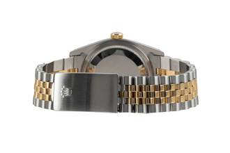 Thumbnail von Rolex Datejust 36 Tuxedo Stahl Gold Automatik Herrenuhr 16233 B&P Collectors Set